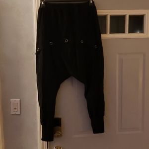 Gothic Assassin Black Jogger Size M